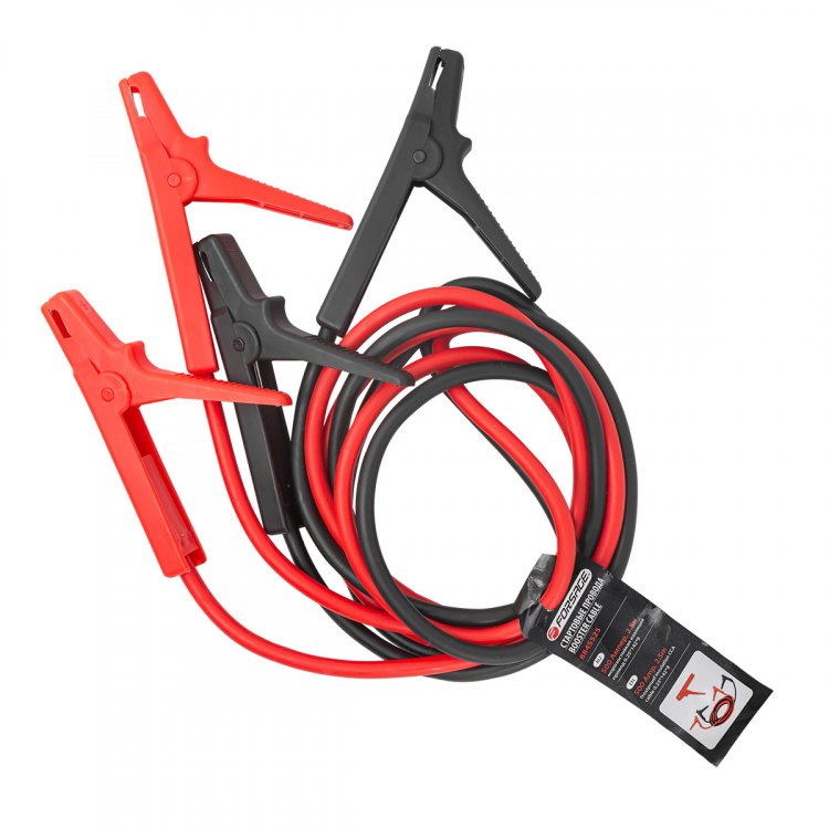 Стартовые провода 500 Aмпер, 2.5м (морозостойкая изоляция), в чехле