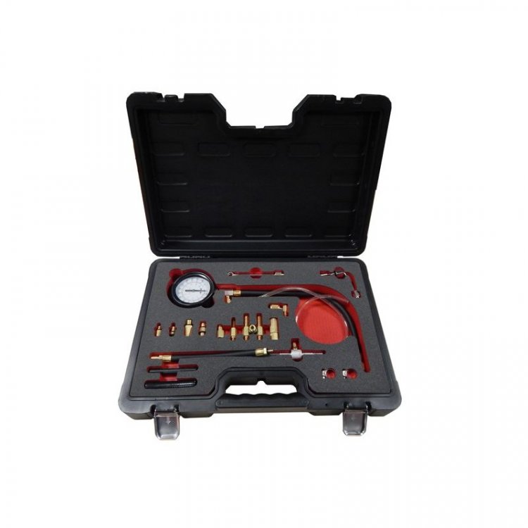 Тестер давления топлива (0-10bar), 20пр. в кейсе