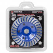 Круг зачистной лепестковый алмазный 125мм (посадочный диаметр 22мм, 12200 об/мин),в блистере Круг зачистной лепестковый алмазный 125мм (посадочный диаметр 22мм, 12200 об/мин),в блистере