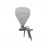 Краскораспылитель с верхним пластиковым бачком (3л; сопло 4, 6, 8мм; 4.8bar, 227-398л/мин)