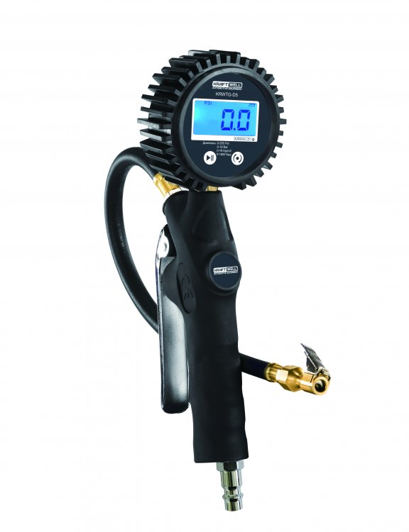 Пистолет с цифровым манометром 18 бар