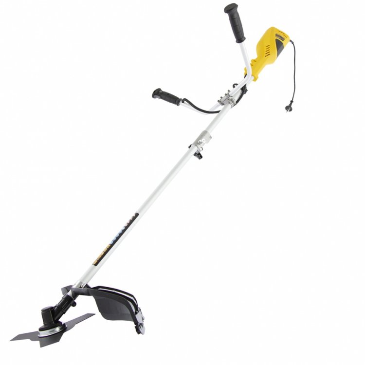 Триммер электрический TE-1400, 1400 Вт, 420 мм, катушка, диск, разборная штанга// Denzel