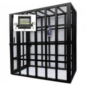 Клетка с устройством AirD PRO-10 для автоматического накачивания грузовых колес