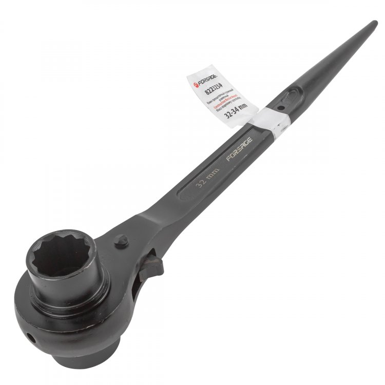 Ключ трещоточный ступичный усиленный 32-34мм Ключ трещоточный ступичный усиленный 32-34мм