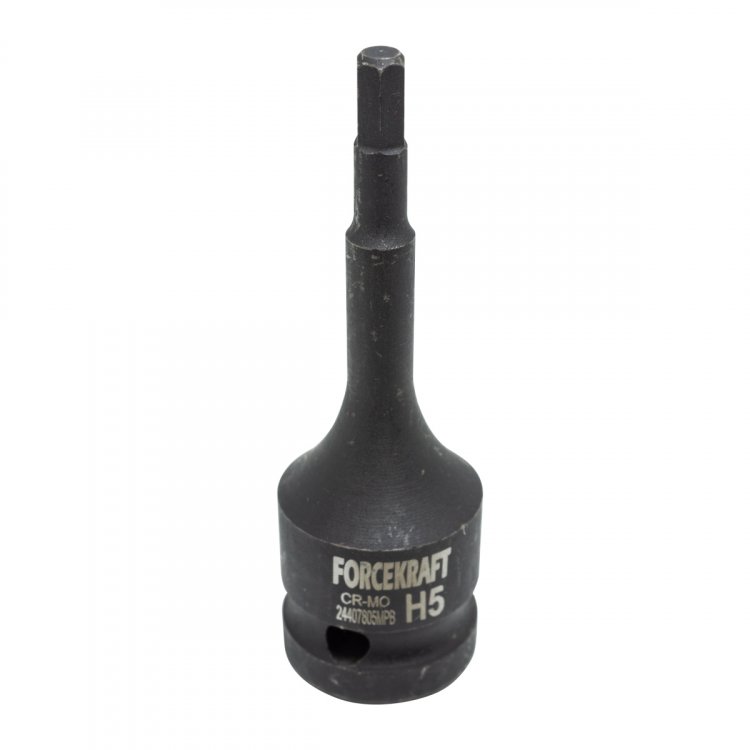 Головка-бита 6-гранная ударная 5мм,1/2"