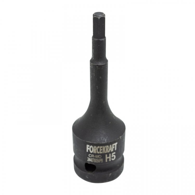 Головка-бита 6-гранная ударная 5мм,1/2"