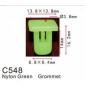 Клипса для крепления внутренней обшивки а/м универсальная пластиковая (100шт/уп.) Клипса для крепления внутренней обшивки а/м универсальная пластиковая (100шт/уп.)