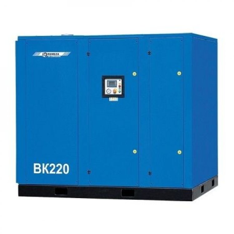 Винтовой компрессор ВК220-8, без ресивера , производительность 29000л/мин, рабочее давление 8 бар, мощность двигателя 160кВт, вес 3450 кг, габариты 2650х1970х2380мм. REMEZA, Республика Беларусь Винтовой компрессор ВК220-8, без ресивера , производительность 29000л/мин, рабочее давление 8 бар, мощность двигателя 160кВт, вес 3450 кг, габариты 2650х1970х2380мм. REMEZA, Республика Беларусь
