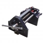 Тиски струбцинного типа быстрозажимные  9"-220мм (захват 0-260мм, крепление на 4 болта под столешницу верстака)