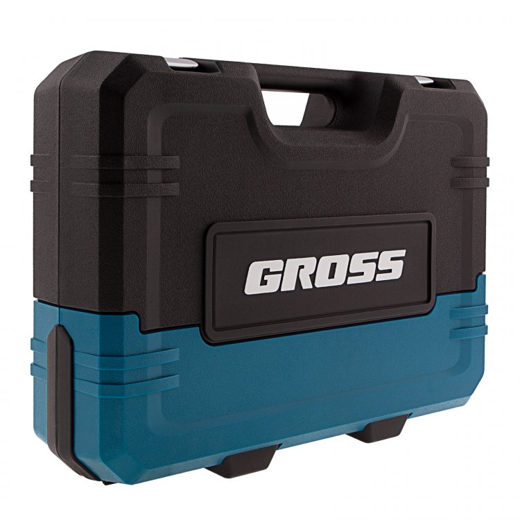 Набор инструментов, 1/4", 1/2", CrV, 120 зубьев, 78 предметов// Gross