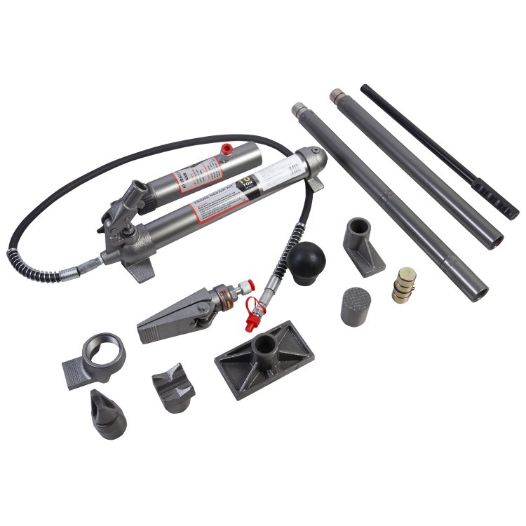 Набор гидравлический с усилием 10 т, металлический кейс