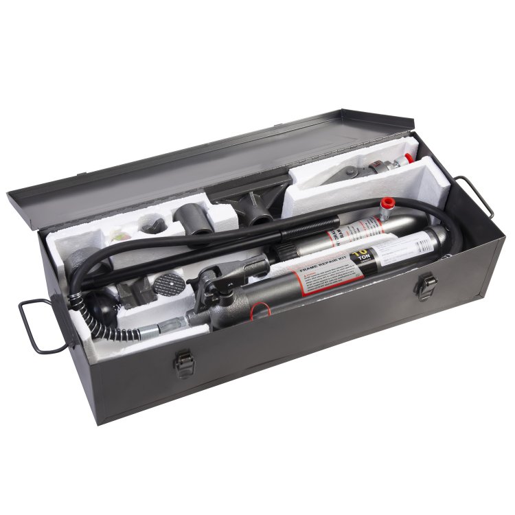 Набор гидравлический с усилием 10 т, металлический кейс