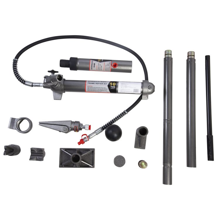 Набор гидравлический с усилием 10 т, металлический кейс