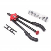 Заклепочник двуручный резьбовой усиленный с механизмом быстрого извлечения резьбового адаптера (L - 360мм, резьбовые адаптеры - м3, м4, м5,м6,м8,м10)