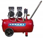 Компрессор PASSAT-50 тихий, без масл. (50л, 280л/мин, 1.5кВт) Компрессор PASSAT-50 тихий, без масл. (50л, 280л/мин, 1.5кВт)