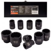 Набор головок ударных,10пр. 3/4" 12гр.(17,19,22,24,27,30,32,36,41,46мм),в метал. кейсе Набор головок ударных,10пр. 3/4" 12гр.(17,19,22,24,27,30,32,36,41,46мм),в метал. кейсе