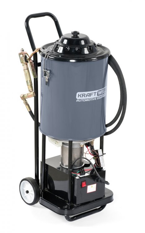 Нагнетатель солидола с электроприводом, 24В, 20 л. Нагнетатель солидола с электроприводом, 24В, 20 л.