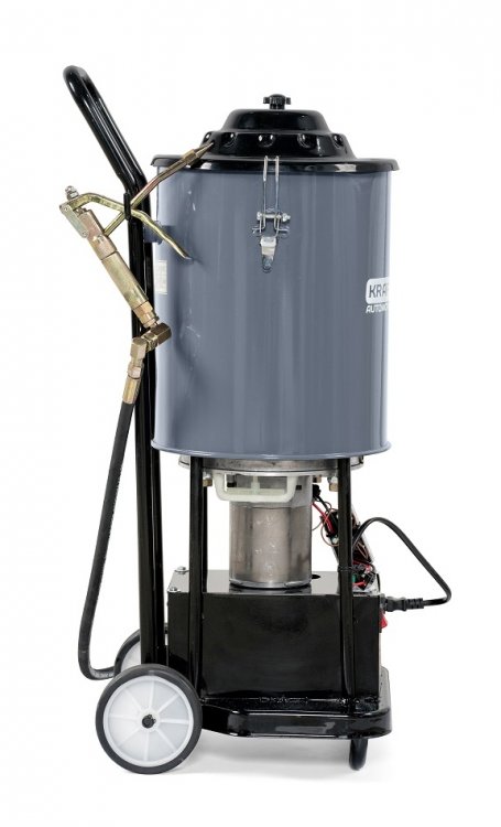 Нагнетатель солидола с электроприводом, 24В, 20 л. Нагнетатель солидола с электроприводом, 24В, 20 л.