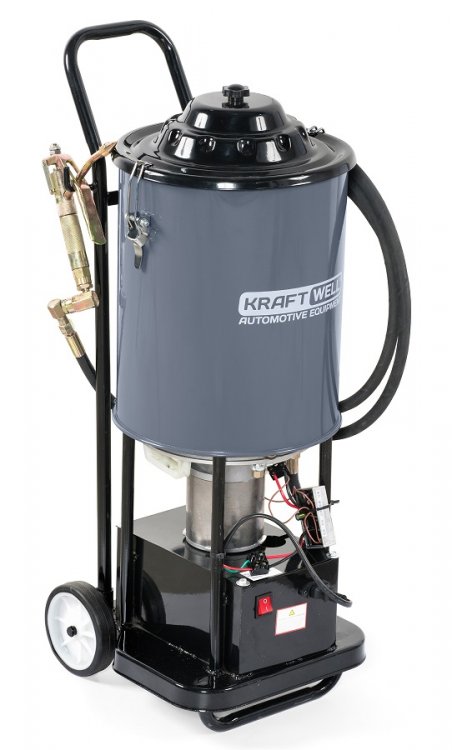 Нагнетатель солидола с электроприводом, 24В, 20 л. Нагнетатель солидола с электроприводом, 24В, 20 л.