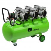 Компрессор безмаслянный малошумный МБ 2250/100, 2250 Вт, 100л, 400 л/мин// Сибртех Компрессор безмаслянный малошумный МБ 2250/100, 2250 Вт, 100л, 400 л/мин// Сибртех