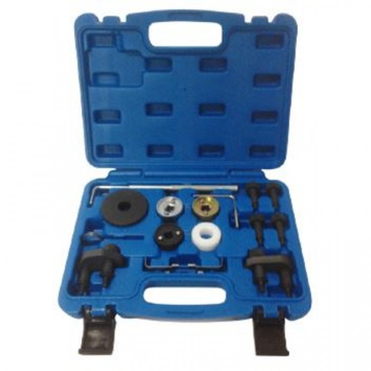 Набор фиксаторов для обслуживания двигателя VAG: 1.8/2.0 TSI/TFSI (17пр.) в кейсе.