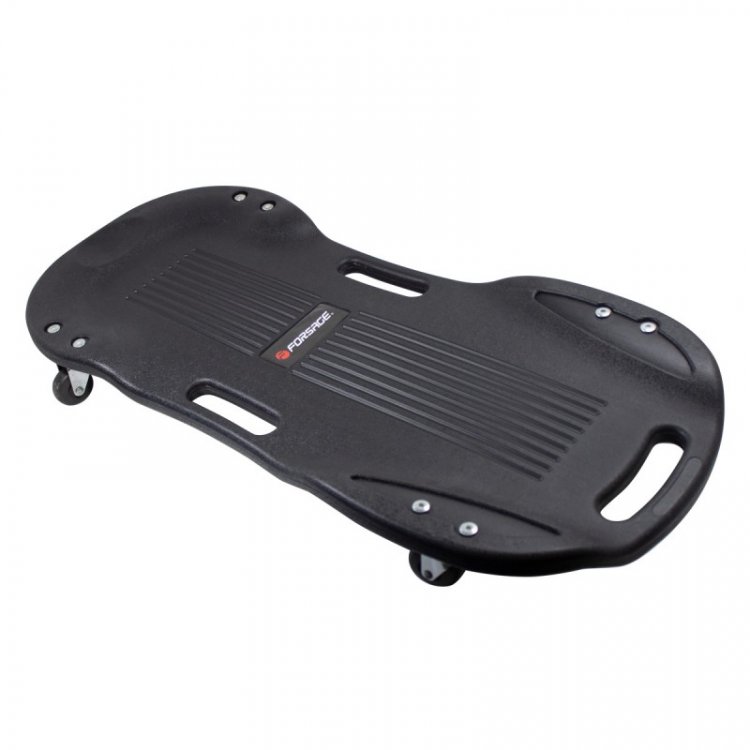 Лежак пластиковый подкатной на 4-х колесах (400х850мм, max нагрузка-100кг)