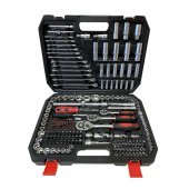 Набор инструментов 216пр. 1/4''3/8''1/2''(6гр.)(4-32мм) Набор инструментов 216пр. 1/4''3/8''1/2''(6гр.)(4-32мм)