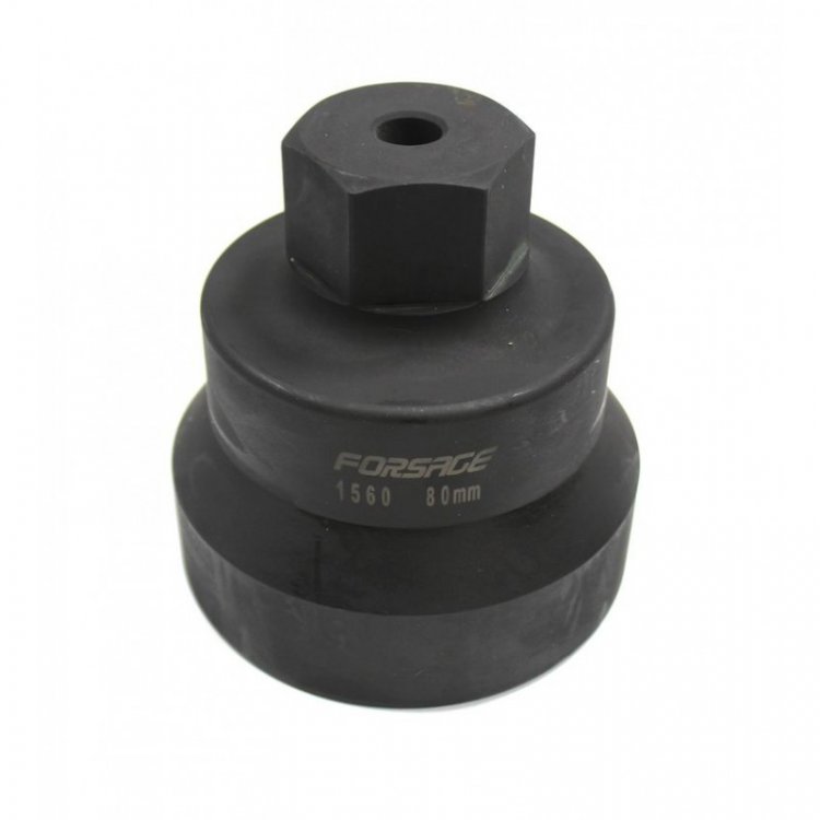 Головка для ступичных гаек передних колес колес грузовых а/м 80мм Головка для ступичных гаек передних колес колес грузовых а/м 80мм