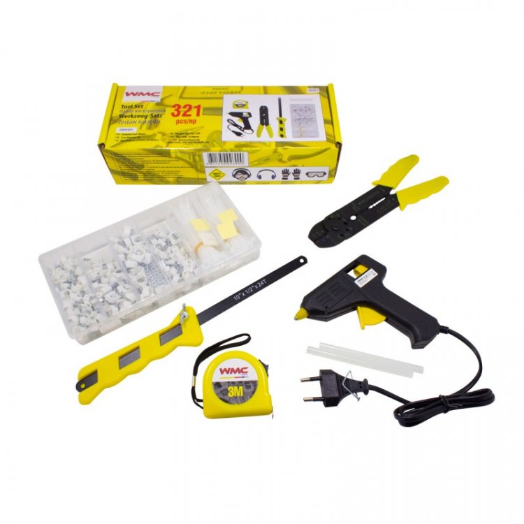 Набор инструментов 321пр.(кисточка,штангенциркуль,съемник изоляции,ножовка,очки,держатели кабеля,клеммы,хомуты) Набор инструментов 321пр.(кисточка,штангенциркуль,съемник изоляции,ножовка,очки,держатели кабеля,клеммы,хомуты)