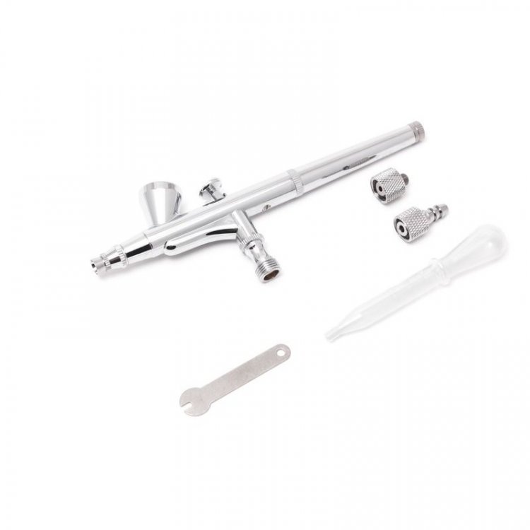 Аэрограф (сопло: 0.3мм,емкость 2мл)