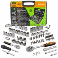 Набор инструментов 108пр. 1/4", 1/2" (6гр.)