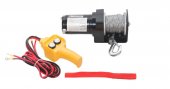 Лебедка автомобильная 0.9Т, 12V (стальной трос, диаметр троса-4.5мм) Лебедка автомобильная 0.9Т, 12V (стальной трос, диаметр троса-4.5мм)