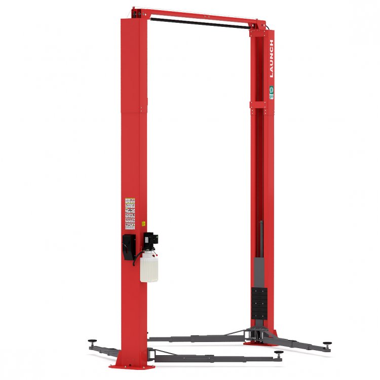 Подъемник 2-х стоечный TLT-250AT (C) (высота 4800) 380В красный