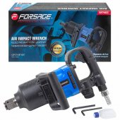 Пневмогайковерт ударный с коротким валом,реверсом и регулировкой усилия 1''(2000Hм, 6000 об/мин,6.3bar,320 л/мин,7.8кг) Пневмогайковерт ударный с коротким валом,реверсом и регулировкой усилия 1''(2000Hм, 6000 об/мин,6.3bar,320 л/мин,7.8кг)