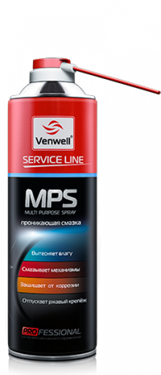 Venwell Смазка проникающая MPS 500 мл (аэрозоль) VW-SL-021RU Venwell Смазка проникающая MPS 500 мл (аэрозоль) VW-SL-021RU