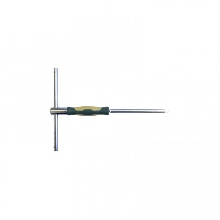 Вороток Т-образный с прорезиненой поворотной рукояткой 1/4"(L-290мм) Вороток Т-образный с прорезиненой поворотной рукояткой 1/4"(L-290мм)