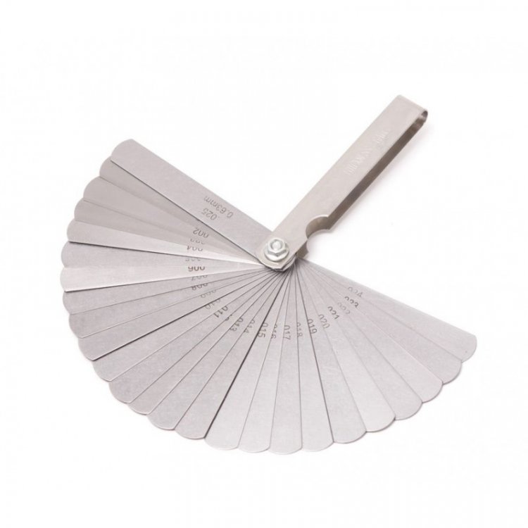 Набор щупов 26пр. (0.038-0.635мм), в чехле