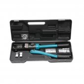 Инструмент гидравлический обжимной для кабелей13т(ход штока-18мм, сечение 10-300мм2, адаптеры-16,25,35,50,70,95,120,150,185,240,300мм), в кейсе Инструмент гидравлический обжимной для кабелей13т(ход штока-18мм, сечение 10-300мм2, адаптеры-16,25,35,50,70,95,120,150,185,240,300мм), в кейсе