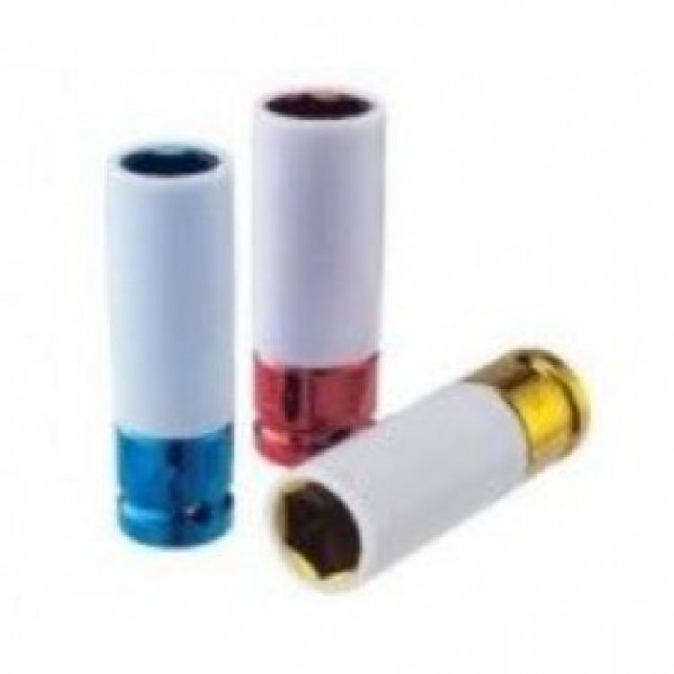 Головка для литых дисков с защитным кожухом 17мм 1/2" 6гр. (150ммL)