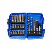 Набор бит и сверл с битодержателями, 29пр., в пластиковом футляре Набор бит и сверл с битодержателями, 29пр., в пластиковом футляре