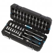 Набор инструментов, 1/4", CrV, 120 зубьев, 42 предмета// Gross Набор инструментов, 1/4", CrV, 120 зубьев, 42 предмета// Gross