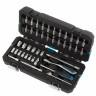 Набор инструментов, 1/4", CrV, 120 зубьев, 42 предмета// Gross