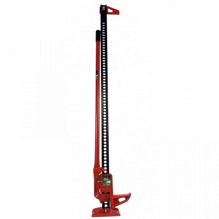 Домкрат реечный 3т 60" (высота подхвата - 155мм, высота подъема - 1350мм)