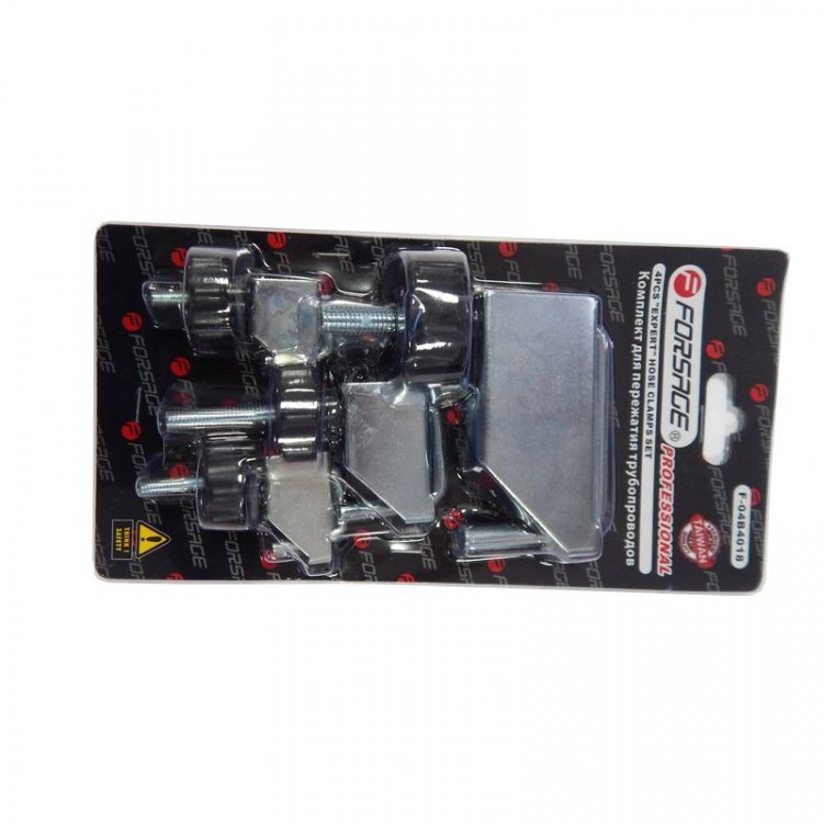 Комплект для пережатия шлангов и патрубков (диаметр: 10, 15, 25, 45мм), в блистере