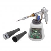 Пистолет пневматический "Tornado" для химчистки салона а/м с емкостью 1л (3600об/мин, расход воздуха 120 л/мин,6-9.2 бар) Пистолет пневматический "Tornado" для химчистки салона а/м с емкостью 1л (3600об/мин, расход воздуха 120 л/мин,6-9.2 бар)