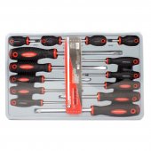 Набор отверток магнитных "Profi" S2, 14пр.(PH:0x60, 1x30, 1x80, 2x30, 2х100,3х150мм; SL:3x75, 3.5x100, 4x100, 5x30, 6x30, 5.5х125, 6.5х150, 8х175мм)в Набор отверток магнитных "Profi" S2, 14пр.(PH:0x60, 1x30, 1x80, 2x30, 2х100,3х150мм; SL:3x75, 3.5x100, 4x100, 5x30, 6x30, 5.5х125, 6.5х150, 8х175мм)в