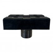 Подушка на лапу прямоугольная (резинка в комплекте)  GAROPT 38мм Подушка на лапу прямоугольная (резинка в комплекте)  GAROPT 38мм