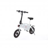 Электросамокат (350Вт (36В);5 Аh;  рама: алюминиевый сплав;max скорость-20 км/ч;пробег на одном заряде-20км;дисковый тормоз(задний);вес-10кг,белый)