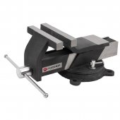 Тиски стальные поворотные с наковальней 3"-80мм