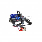 Компрессор поршневой автомобильный с фонарем в пластиковом кейсе F-001 "FORSAGE" (35л/мин, 14А) 12V